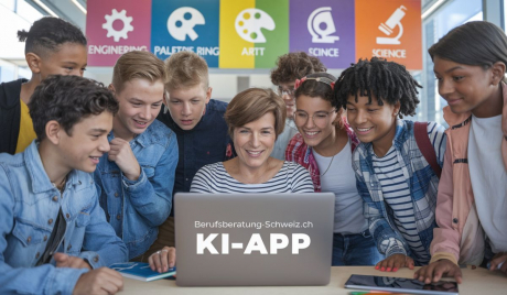 Jugendliche bei der Berufswahl mit Unterstützung e